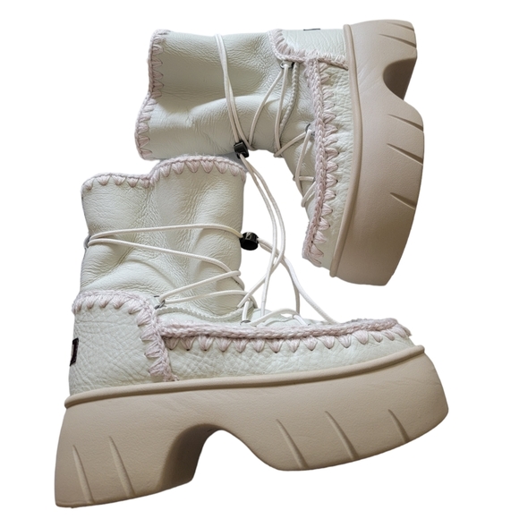 Free People MOU Lunar Landing Snow Platform Boots Size/38 - Picture 7 of 10